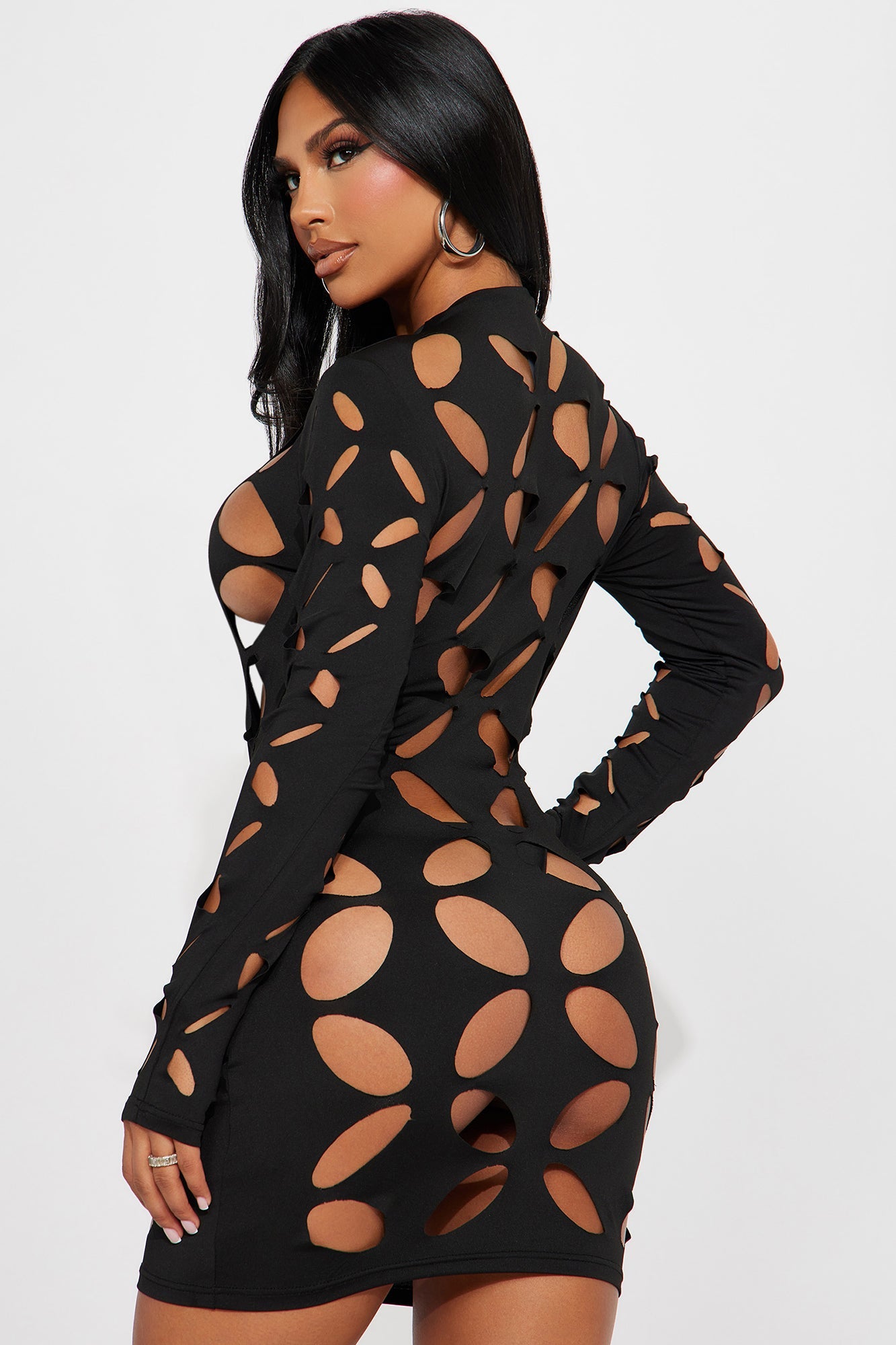 Latest Scandal Mini Dress - Black
